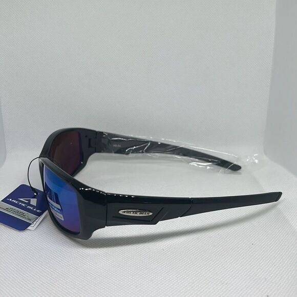 Arctic Blue Mirrored Sunglasses - Picture 2 of 3